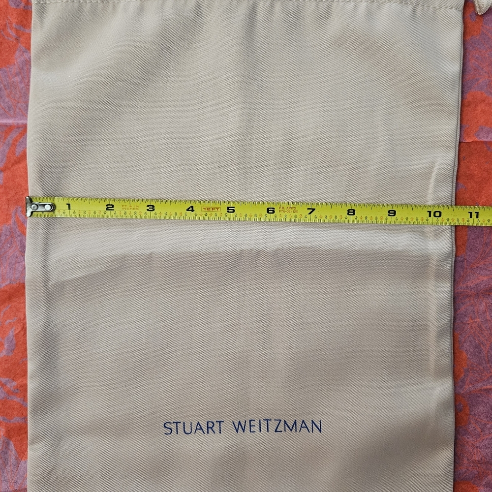 Stuart Weitzman Dust Bag 10.5"x14" Dusty Rose